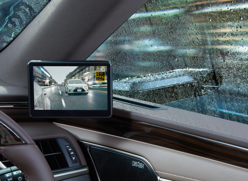 Illustration for article titled Lexus Beat Audi by Bringing Wing Mirror Cameras to Market First